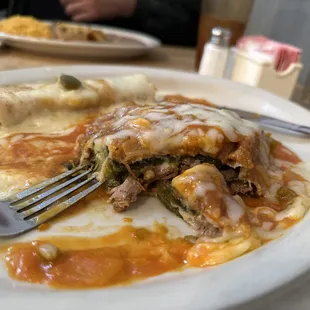 Beef brisket chile relleno. Fantastic.