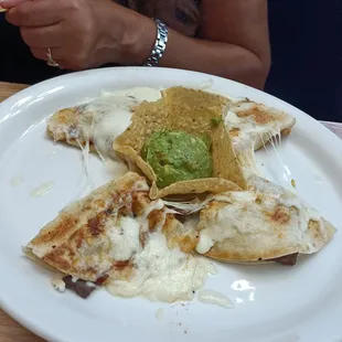 Small quesadillas