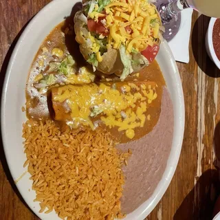 Enchilada Dinner Lunch