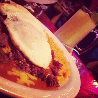 #2. One Beef Enchilada Fajita