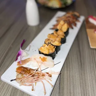 sushi and sashimi, sushi, food, sashimi