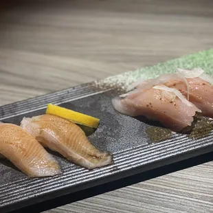 Yellowtail &amp; albacore sushi
