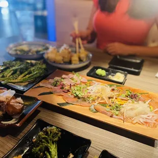 salads, food