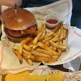 Buffalo chicken sandwich