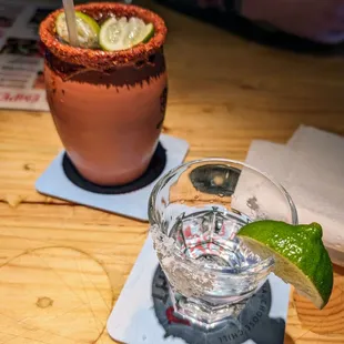 Mexican Mule. $11.50. Don Julio shot. $19.75.