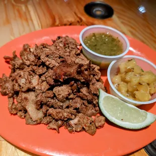 Al Pastor Tacos. Hold the Tortilla, Onion &amp; Cilantro!