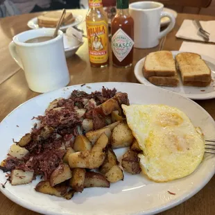 Corned beef hash!