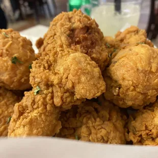 Again, they deserve a Michelin star for this chicken; crunchy, great tenderness and flavor.