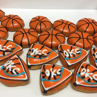 basketball cookies