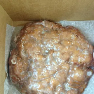 Massive apple fritter