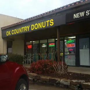 outside
