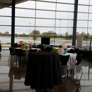 Wedding reception to begin very soon.