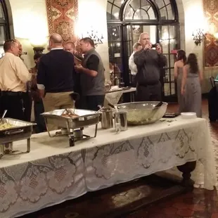 Wedding we did at the Marland Mansion, food was dropped off so we coordinated all service and presentation
