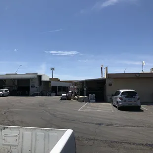 Front door from back yard