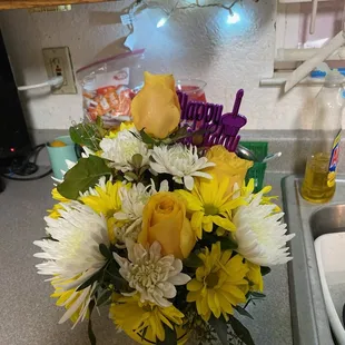 Happy Face mug Bouquet!