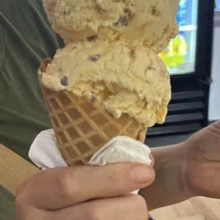 A perfect cone.