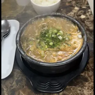 Short rib beef soup! Yum!