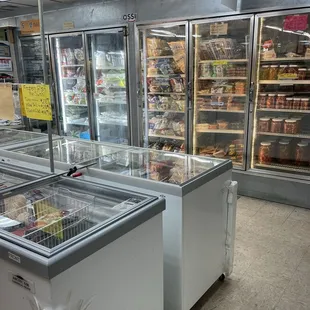 Freezer section
