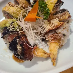 sushi, sushi and sashimi, sashimi, food