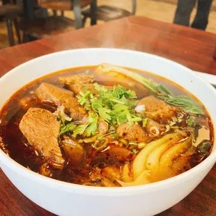 Spicy Beef Noodle Soup