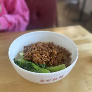 D2 + Pork & Chili Oil w/ Flat Noodles