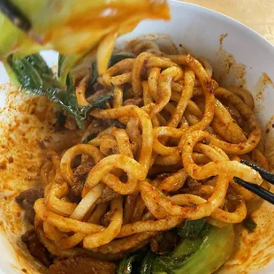 Chili oil noodles