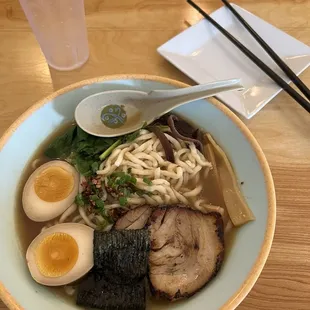 My shoyu ramen. So good!