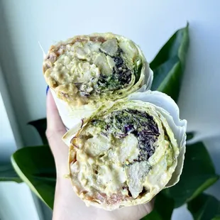 Chicken Satay Wrap