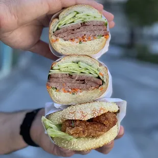 spam mi &amp; sichuan hot chicken