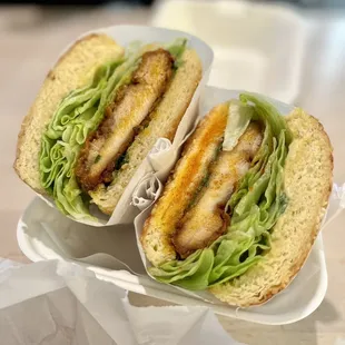 Sichuan Hot Chicken Sandwich