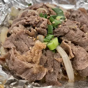 Beef bulgogi