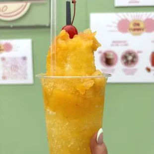 SHAVED ICED- pineapple