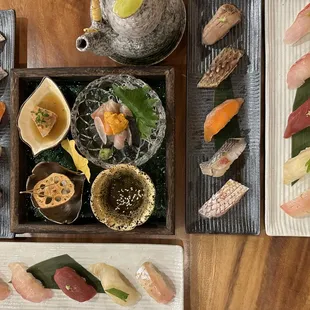 sushi and sashimi, sashimi, food, sushi