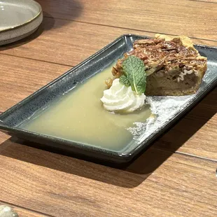 Bourbon pecan pie
