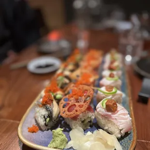 Ginza Roll, Akihabara Roll, and Harajuku Roll