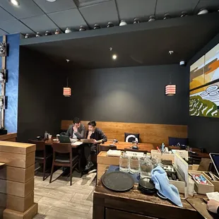 View of dining nook.