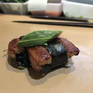 Eel sushi