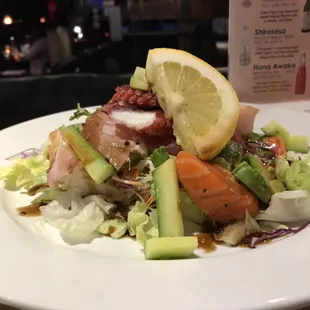 Sashimi Salad