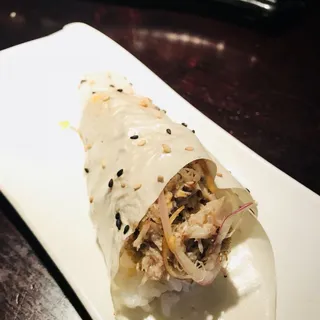 Baked Blue Crab Hand Roll