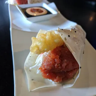 Half and Half Hand Roll