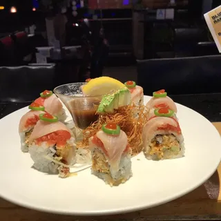 Spicy Albacore Tataki Roll