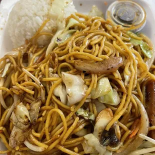 Chicken Yakisoba