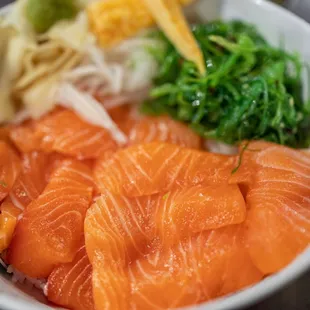 Salmon Donburi ($25)