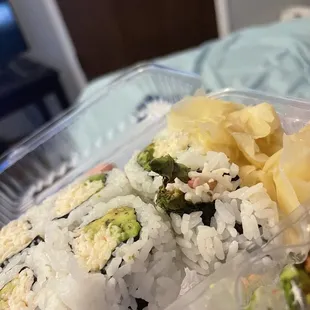 food, sushi and sashimi