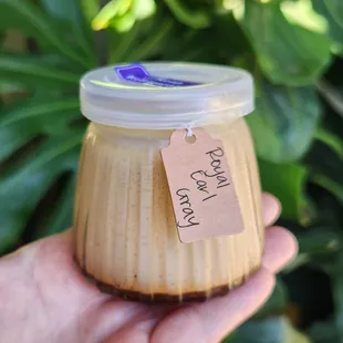 Earl gray flan