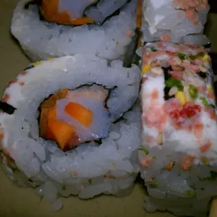 sashimi, sushi and sashimi, food, sushi