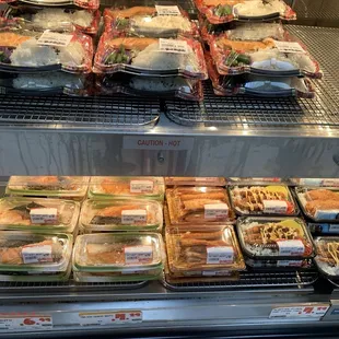 Assortment of bentos