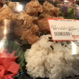 Pork Katsu bento