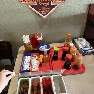 Condiment Bar