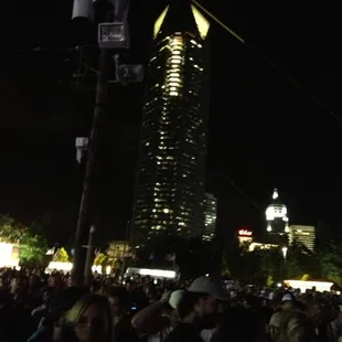 The OKC skyline is the backdrop to the OKC Fest!  Doesn't get much better than this!